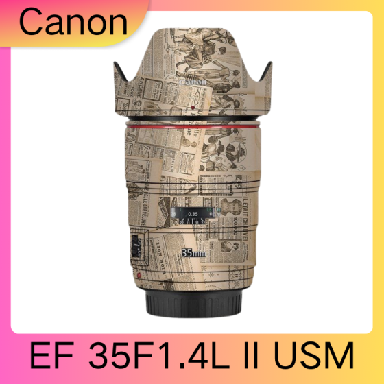 Lentes Canon EF35F1.4L II USM  - Pele câmera, adesivo câmera - com alta resistência a arranhões, à prova d'água e com design elegante.